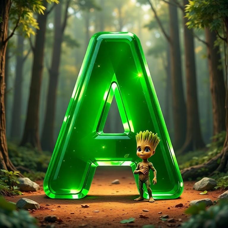 Groot — letter A