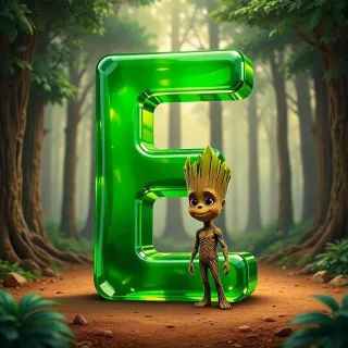 Groot — letter E