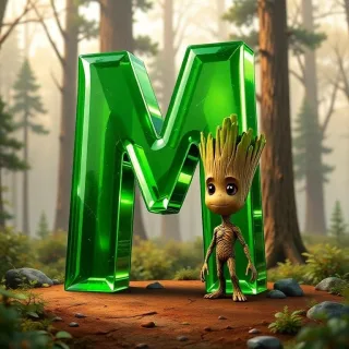 Groot — letter M