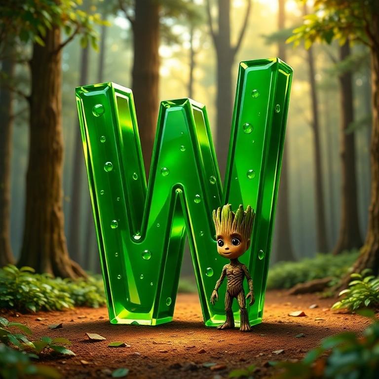 Groot — letter W