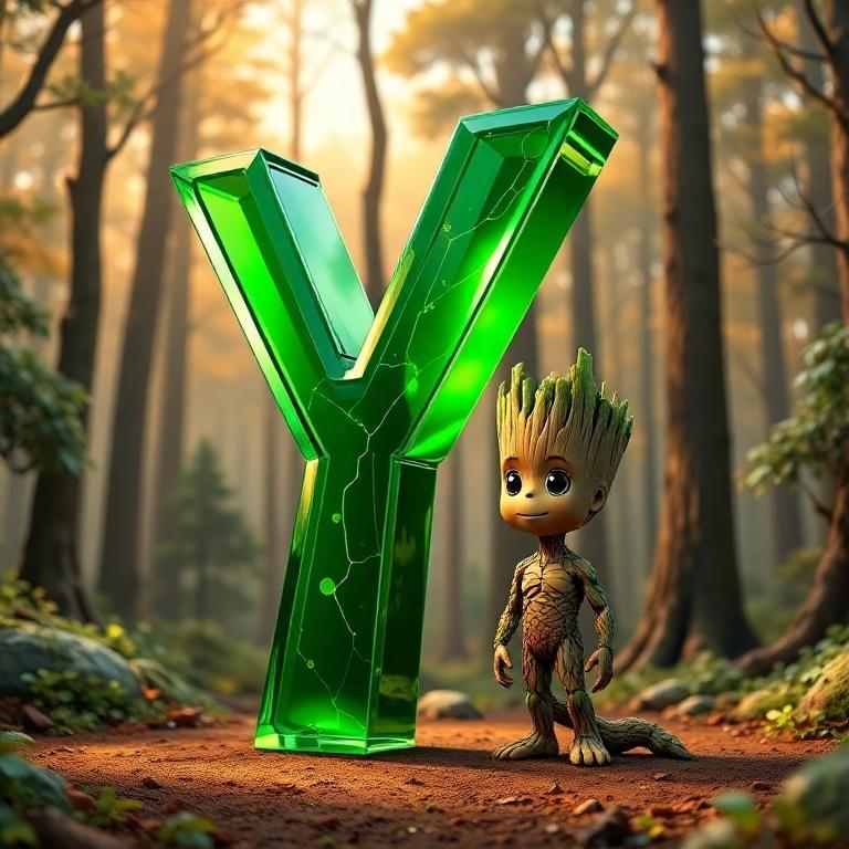 Groot — letter Y