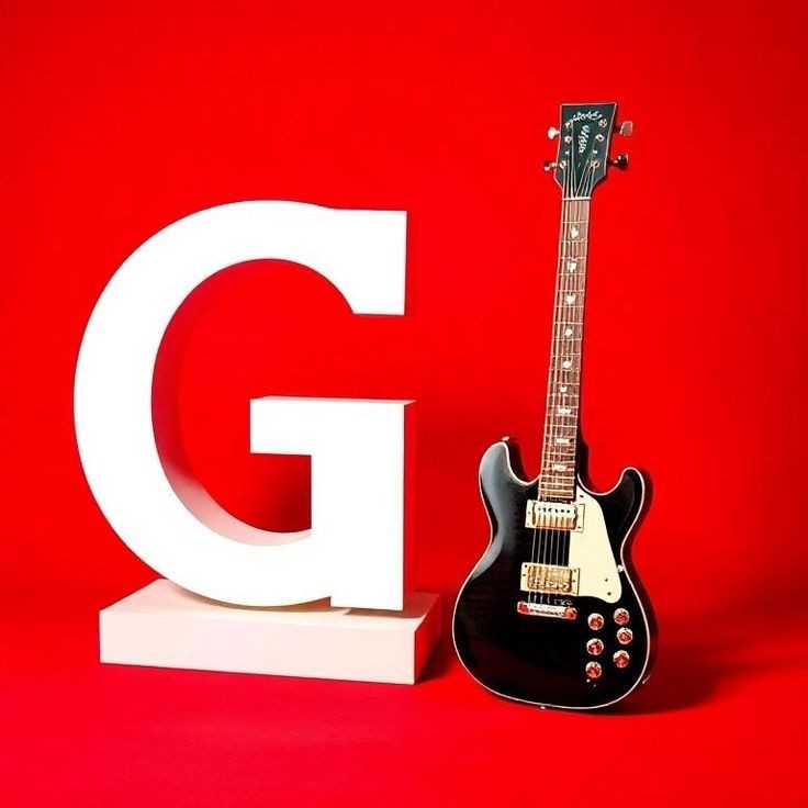 Guitar — letter G