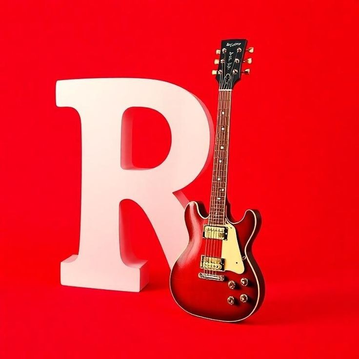 Guitar — letter R