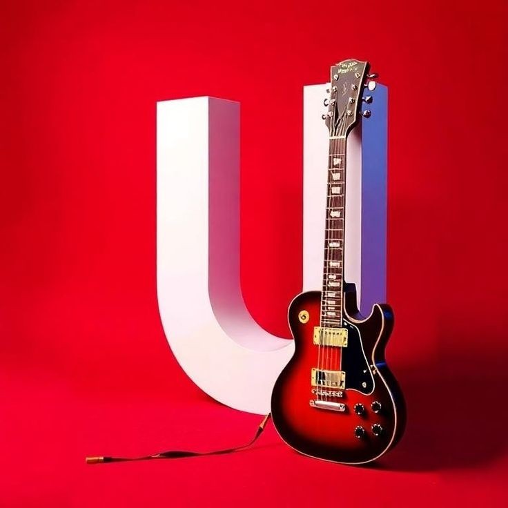 Guitar — letter U