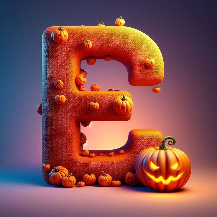 Halloween 2 — letter E