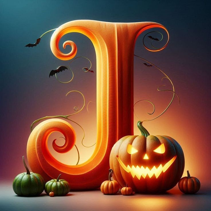 Halloween 2 — letter J