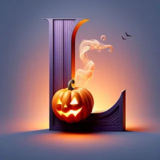 Halloween 2 — letter L