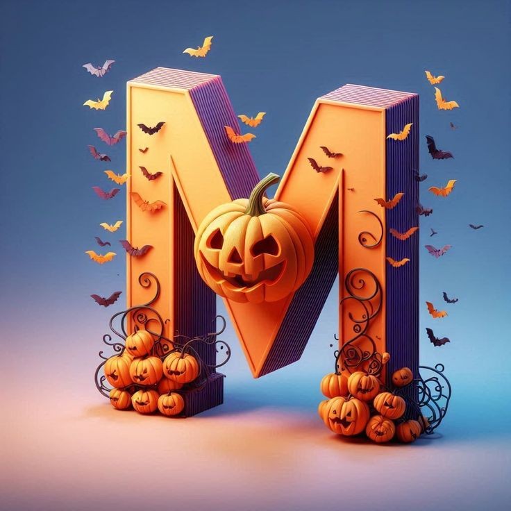 Halloween 2 — letter M