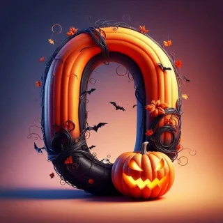 Halloween 2 — letter O