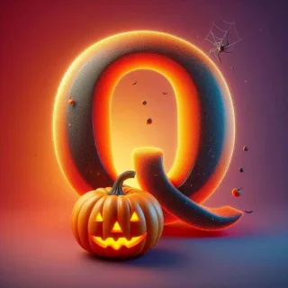 Halloween 2 — letter Q