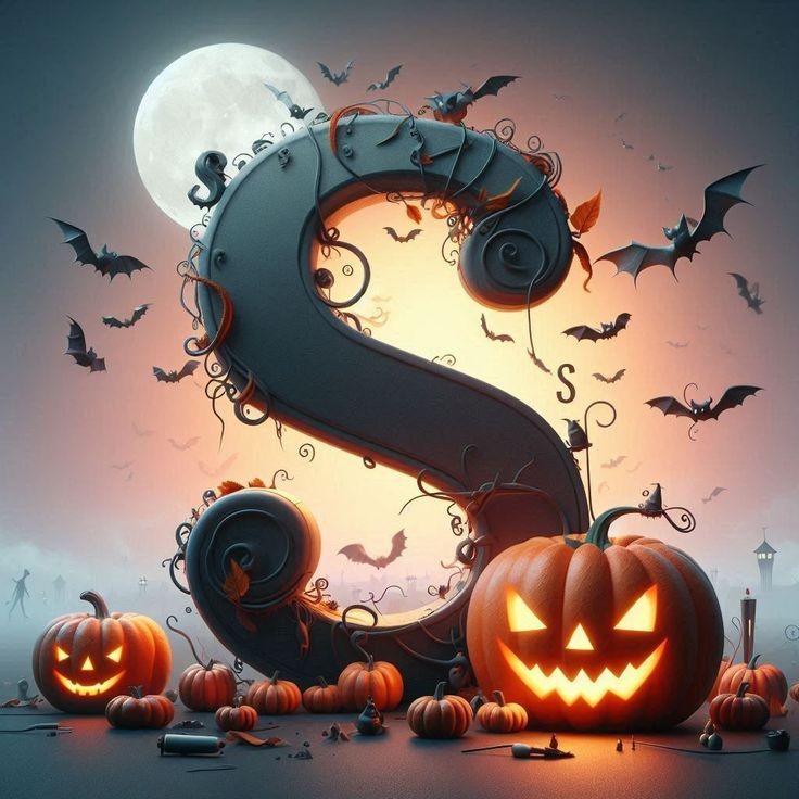 Halloween 2 — letter S