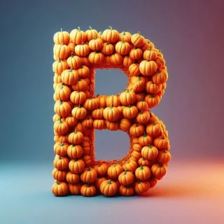 Halloween — letter B