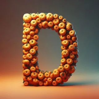 Halloween — letter D