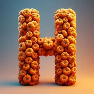 Halloween — letter H