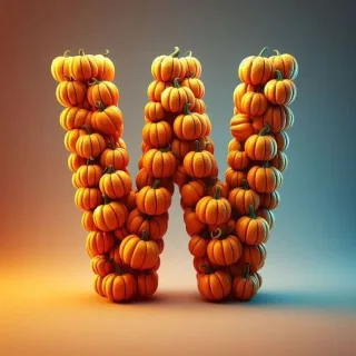 Halloween — letter W