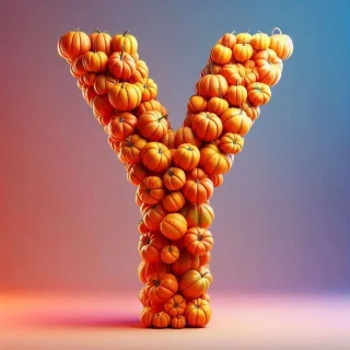 Halloween — letter Y