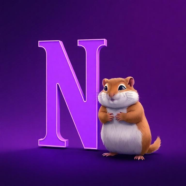 Hamsters — letter N