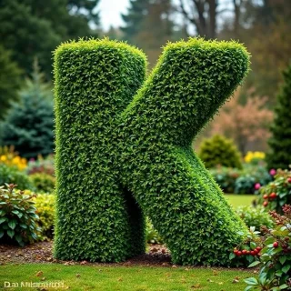 Hedge — letter K