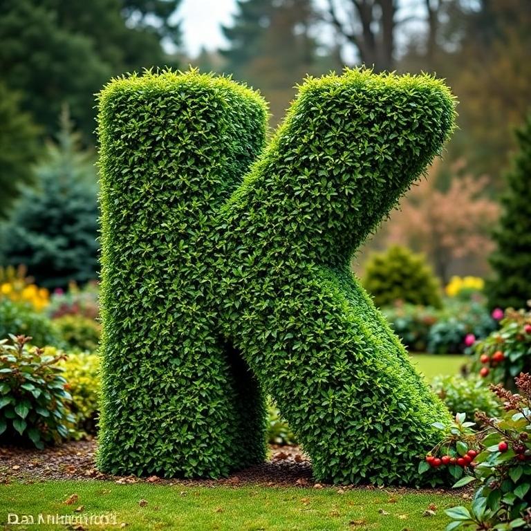 Hedge — letter K