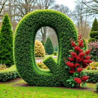 Hedge — letter Q