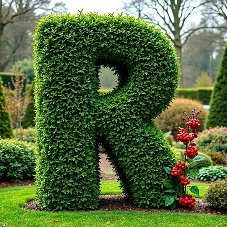 Hedge — letter R