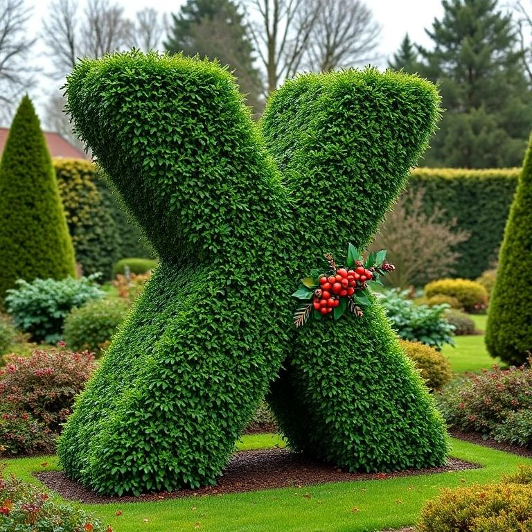 Hedge — letter X