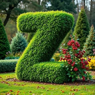 Hedge — letter Z