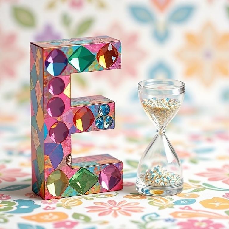 Hourglass — letter E
