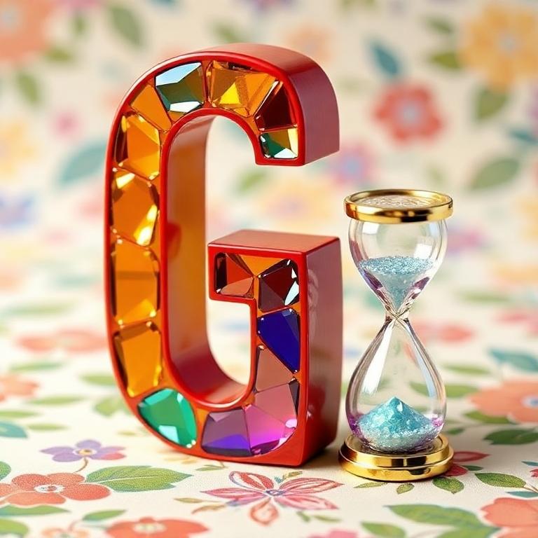 Hourglass — letter G