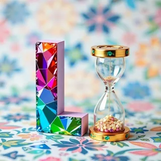 Hourglass — letter L