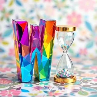 Hourglass — letter W