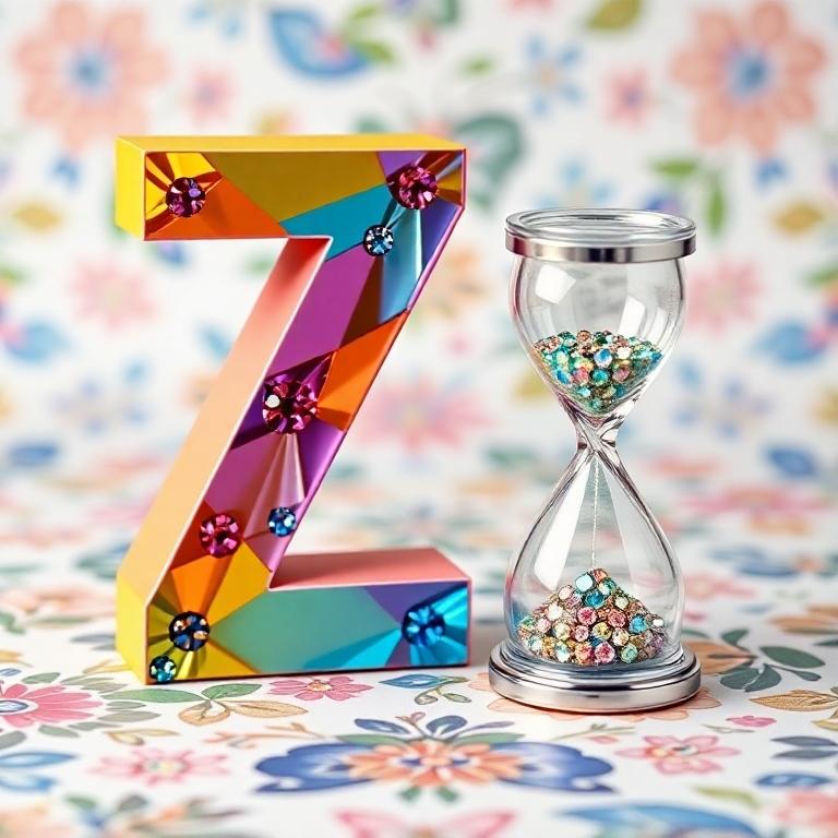Hourglass — letter Z