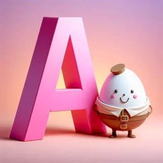Humpty Dumpty — letter A