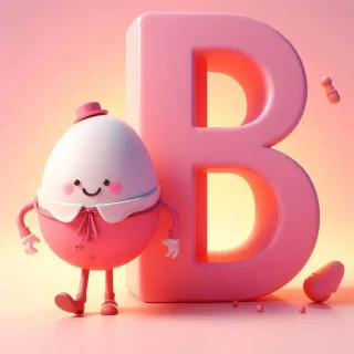 Humpty Dumpty — letter B (variant 2)