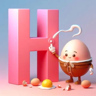 Humpty Dumpty — letter H