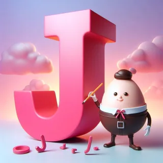 Humpty Dumpty — letter J