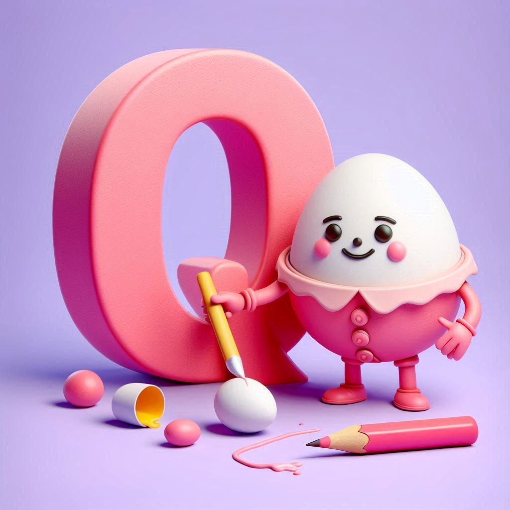 Humpty Dumpty — letter Q