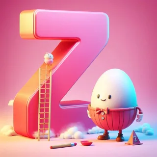 Humpty Dumpty — letter Z (variant 2)