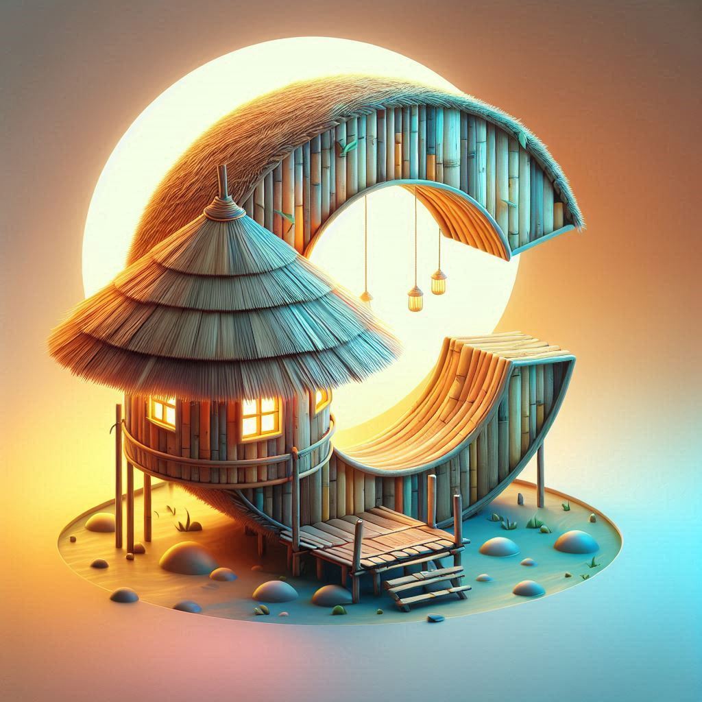 Hut 2 — letter C