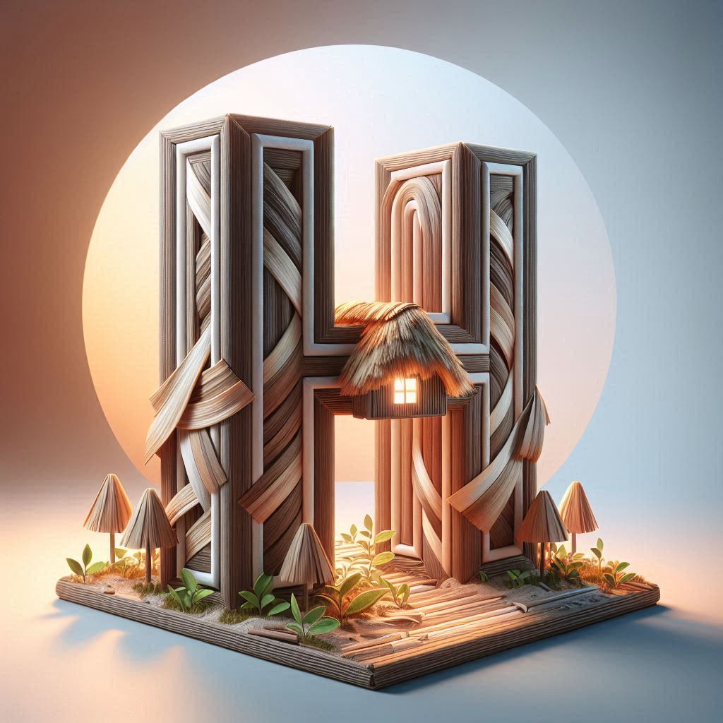 Hut 2 — letter H