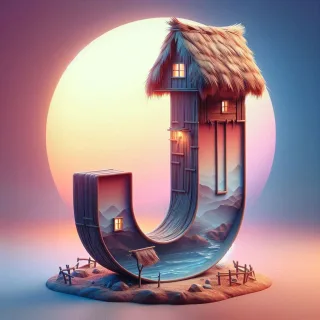 Hut 2 — letter J
