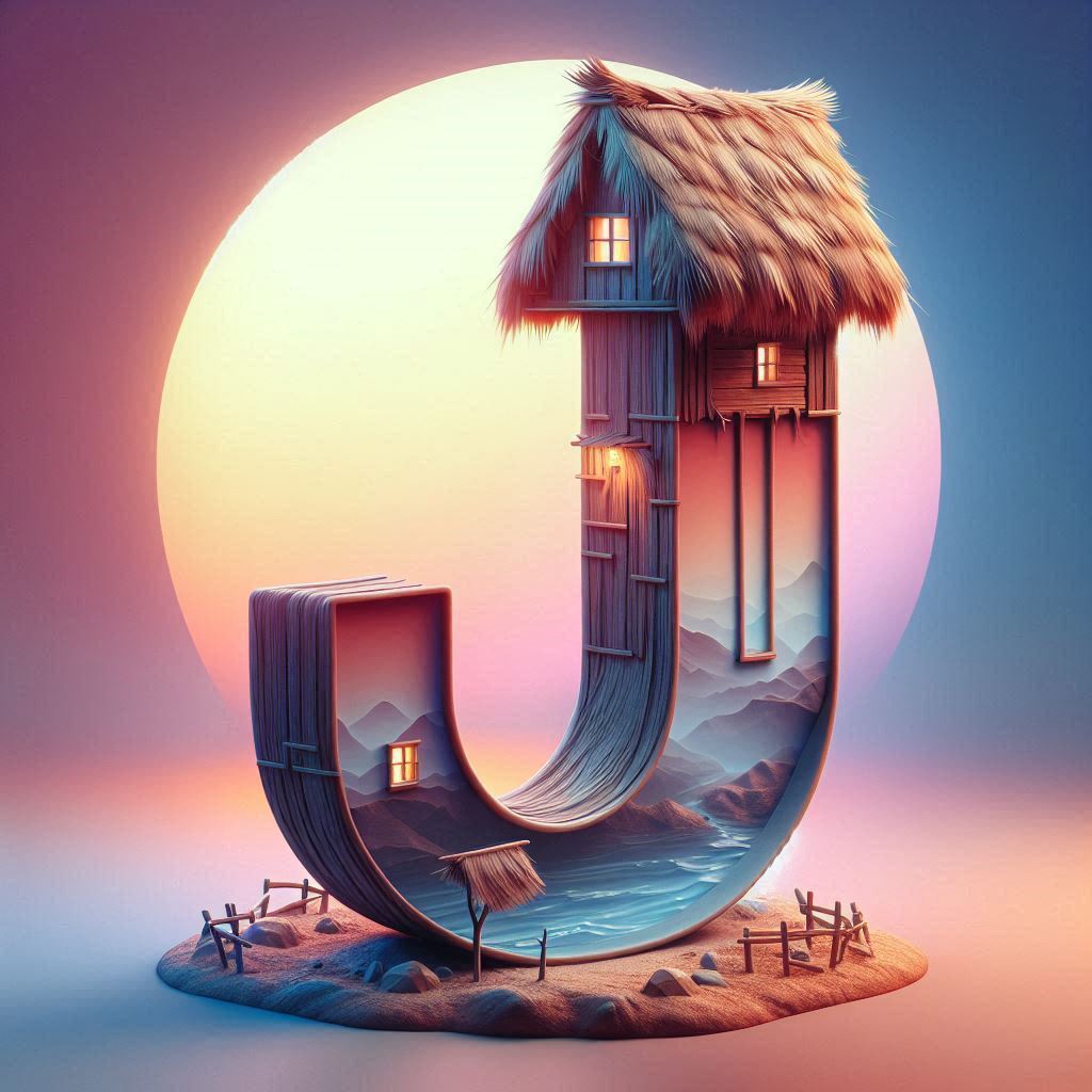 Hut 2 — letter J