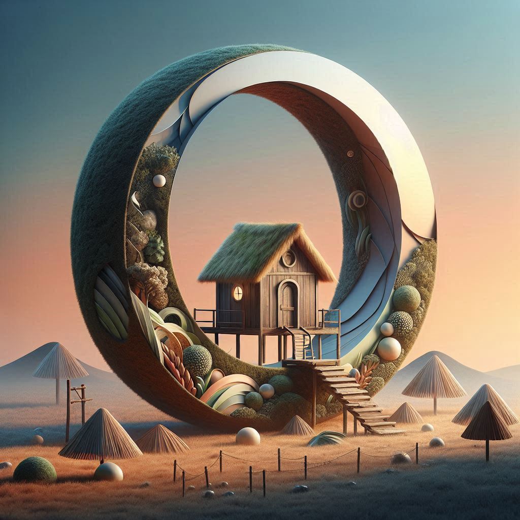 Hut 2 — letter O