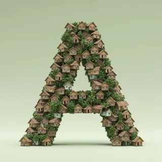Hut — letter A