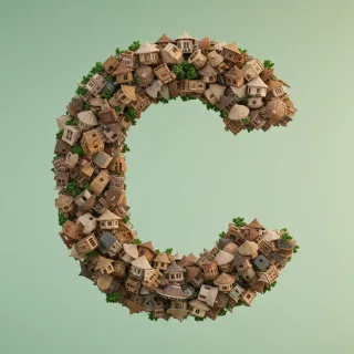 Hut — letter C