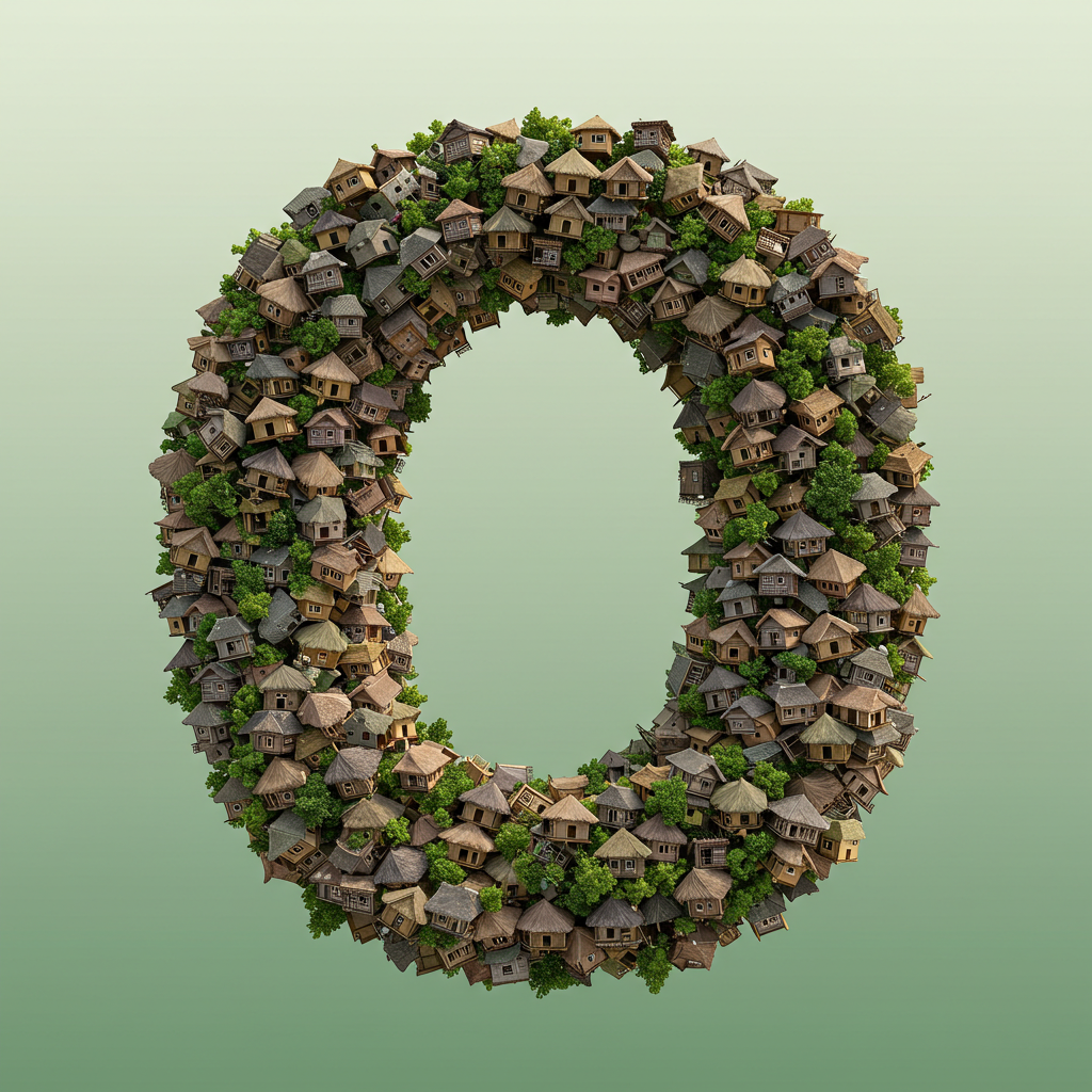 Hut — letter O