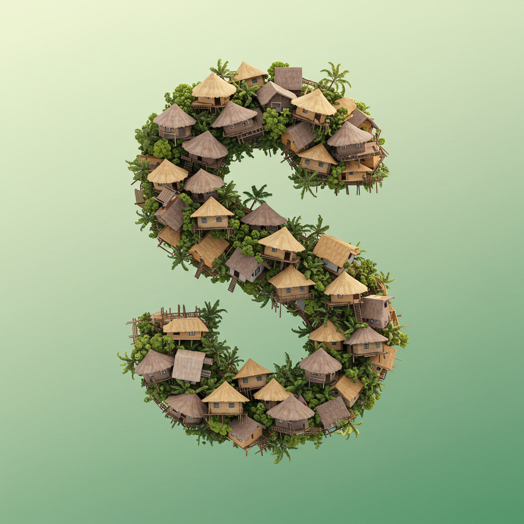 Hut — letter S