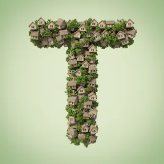Hut — letter T
