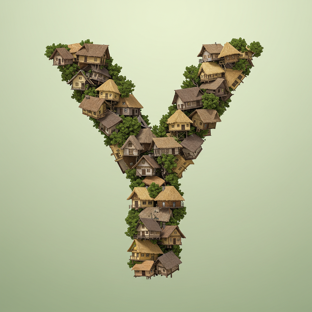 Hut — letter Y
