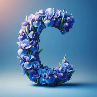 Iris 2 — letter C